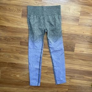 Purple Grey Ombré GymShark Leggings